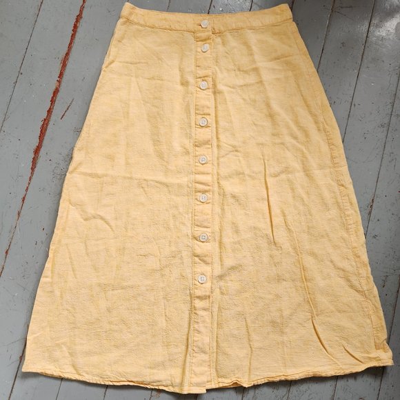 Joe Fresh Linen Cotton Blend Skirt Size 4 - Picture 1 of 5